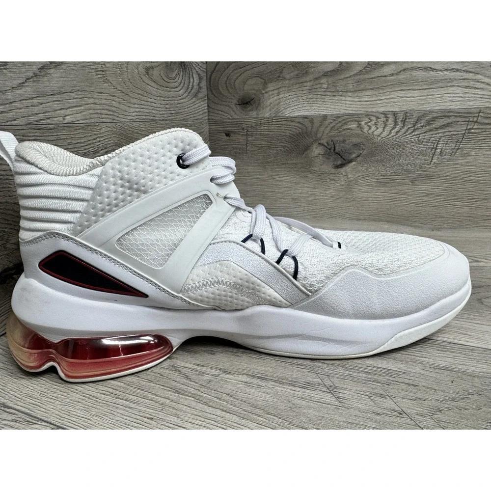 Fila Octane 2A Shoes Mens Size 14  White Leather Basketball Sneakers